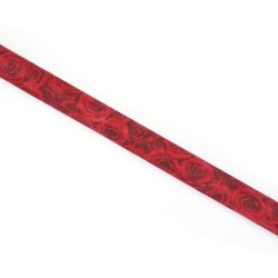 LIEBE SEELE Kinbaku Ukiyoe Leather Spreader Bar Red Rosy