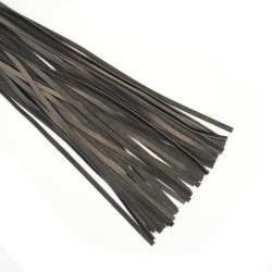 LIEBE SEELE Kinbaku Ukiyoe Luxury Leather Flogger Red Rosy