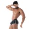 TOF Kinky Full Zip Trunk Schwarz/Weiss