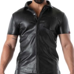 TOF Kinky Short Sleeves Shirt Schwarz