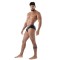 TOF Kinky Full Zip Brief Schwarz