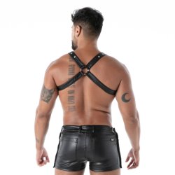 TOF Kinky Bulldog Harness Schwarz