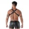 TOF Kinky Bulldog Harness Schwarz