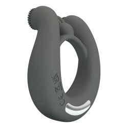 PRETTY LOVE Dahlia Master Ring mit Vibration Grau