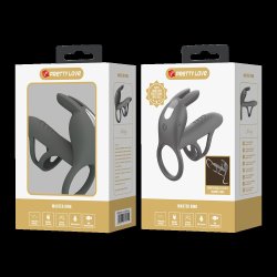 PRETTY LOVE Matty Master Ring mit Vibration Grau