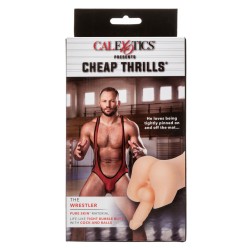 CALEXOTICS Cheap Thrills The Wrestler Ass Stroker Beige