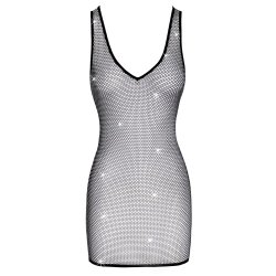 COTTELLI  Partykleid mit Strass Schwarz