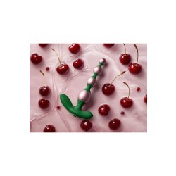 FEMMEFUNN Bougie Beads Analkette mit Vibration Roségold/Grün