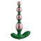 FEMMEFUNN Bougie Beads Analkette mit Vibration Roségold/Grün