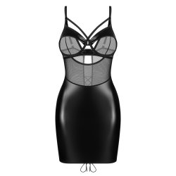 OBSESSIVE Dominna Chemise & Thong Schwarz