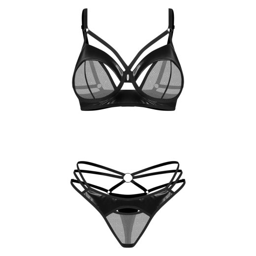 OBSESSIVE Dominna Dessous-Set 2-teilig Schwarz