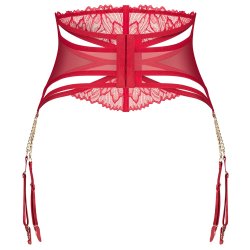 OBSESSIVE Matildea Garter Belt Rot