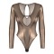 OBSESSIVE Soranna Long-Sleeved Teddy Gold