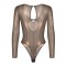 OBSESSIVE Soranna Long-Sleeved Teddy Gold