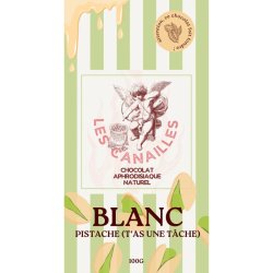 LES CANAILLES Aphrodisierende Schokolade Weisse Pistazie...