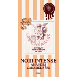 LES CANAILLES Aphrodisierende Zartbitterschokolade mit...