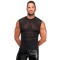 NOIR HANDMADE Onyx Elastic Mesh Tank Top Schwarz