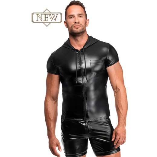 NOIR HANDMADE Vexen Hooded T-Shirt Schwarz