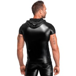 NOIR HANDMADE Vexen Hooded T-Shirt Schwarz