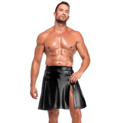 NOIR HANDMADE Valor PW Skirt Schwarz