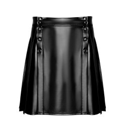 NOIR HANDMADE Valor PW Skirt Schwarz