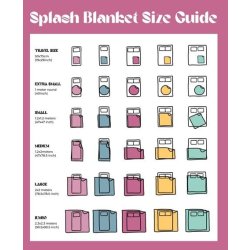 SPLASH BLANKET The OG Wasserdichte Decke 200 x 200 cm Champagne