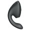 WOMANIZER Next Duo Dual Stimulator mit 3D Pleasure Air Technologie & Vibration Schwarz