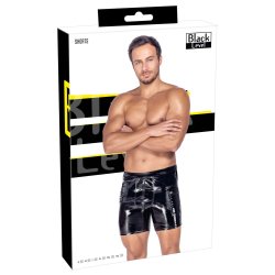 BLACK LEVEL Lack-Shorts Schwarz