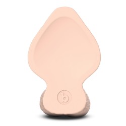 B-VIBE Slipskin Girthy Dildo Ø 5,0 cm x 17,8 cm Cream