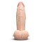 B-VIBE Slipskin Girthy Dildo Ø 5,0 cm x 17,8 cm Cream
