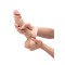 B-VIBE Slipskin Girthy Dildo Ø 5,0 cm x 17,8 cm Cream