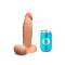 B-VIBE Slipskin Girthy Dildo Ø 6,8 cm x 20,4 cm Mocca
