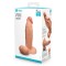 B-VIBE Slipskin Girthy Dildo Ø 6,8 cm x 20,4 cm Mocca