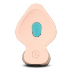 B-VIBE Slipskin Girthy Dildo Ø 6,8 cm x 20,4 cm Cream