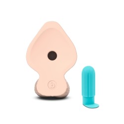 B-VIBE Slipskin Girthy Dildo Ø 6,5 cm x 23,0 cm Cream