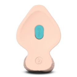 B-VIBE Slipskin Girthy Dildo Ø 6,5 cm x 23,0 cm Cream