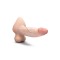 B-VIBE Slipskin Girthy Dildo Ø 6,5 cm x 23,0 cm Cream