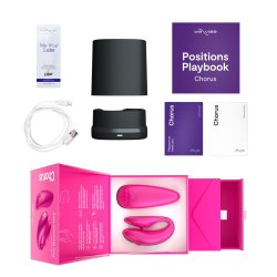 WE-VIBE Chorus Paarvibrator mit App- & Fernsteuerung Pink