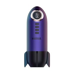 HUEMAN Blast Off Vibrating & Sucking Masturbator Violett