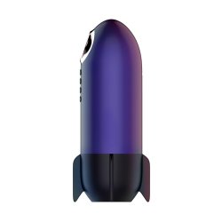 HUEMAN Blast Off Vibrating & Sucking Masturbator Violett