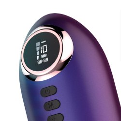 HUEMAN Blast Off Vibrating & Sucking Masturbator Violett