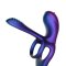 HUEMAN Zenith 3-1 Cock & Ball Ring mit G-Punkt & Klitoris-Stimulator Lila