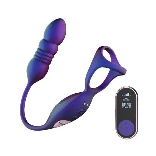 HUEMAN Deep Impact Cock & Ball Ring mit Prostata-Stimulator