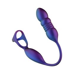 HUEMAN Deep Impact Cock & Ball Ring mit Prostata-Stimulator