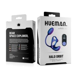 HUEMAN Halo Orbit Cock Ring mit Ball Stimulator Anal-Plug