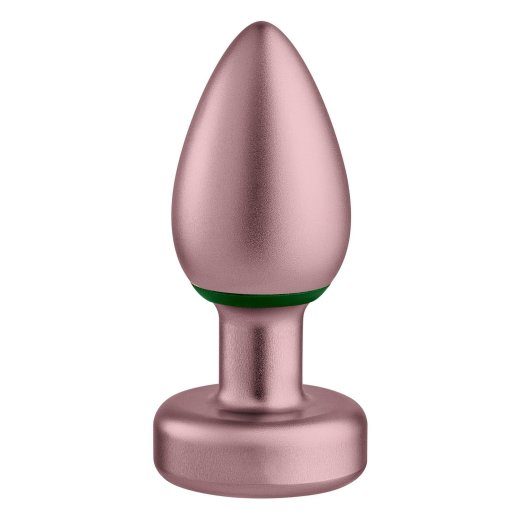 FEMMEFUNN Bougie Plug mit Vibration & Fernbedienung Roségold/Grün