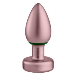 FEMMEFUNN Bougie Plug mit Vibration & Fernbedienung Roségold/Grün