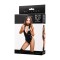 GLOSSY Erolanta Wetlook Bodysuit mit Katzenohren Schwarz