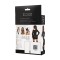 GLOSSY Erolanta Wetlook Set (Mesh-Kleid, BH & Panty) Schwarz L