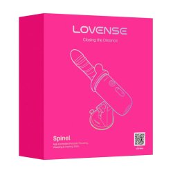 LOVENSE Spinel Portable Thrusting, Vibrating & Heating Dildo mit App-Steuerung
